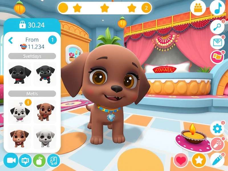 Avakin Pet Paradise customization options and pet interactions